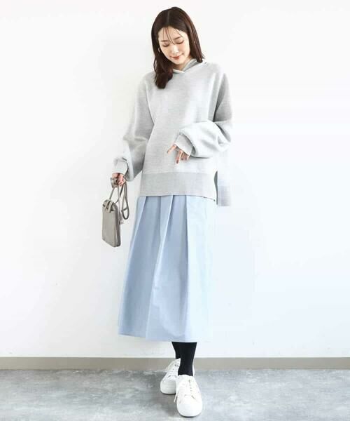 Maison de CINQ / メゾン ドゥ サンク ニット・セーター | 【小さいサイズ】スウェットライクニットフーディー/洗える | 詳細9