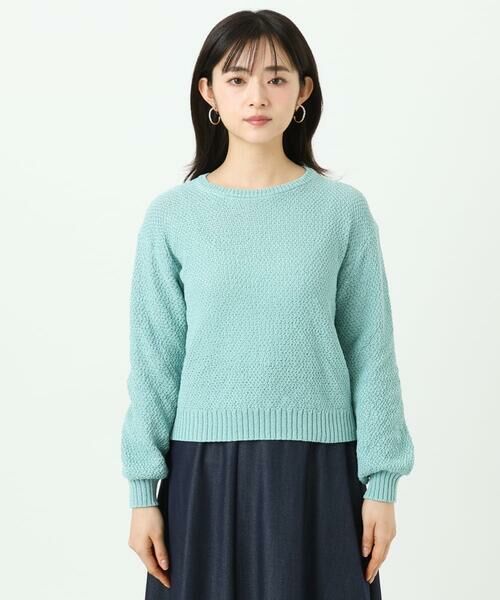 Maison de CINQ / メゾン ドゥ サンク ニット・セーター | 【小さいサイズ】鹿の子編みニット/洗える | 詳細13