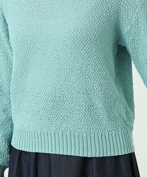 Maison de CINQ / メゾン ドゥ サンク ニット・セーター | 【小さいサイズ】鹿の子編みニット/洗える | 詳細18