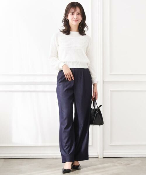 Maison de CINQ / メゾン ドゥ サンク ニット・セーター | 【小さいサイズ】鹿の子編みニット/洗える | 詳細22