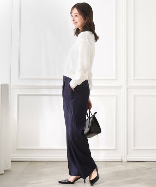 Maison de CINQ / メゾン ドゥ サンク ニット・セーター | 【小さいサイズ】鹿の子編みニット/洗える | 詳細24