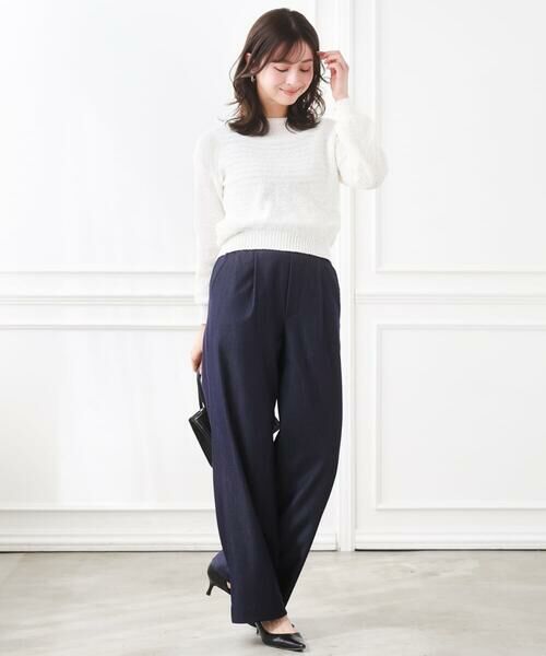 Maison de CINQ / メゾン ドゥ サンク ニット・セーター | 【小さいサイズ】鹿の子編みニット/洗える | 詳細25