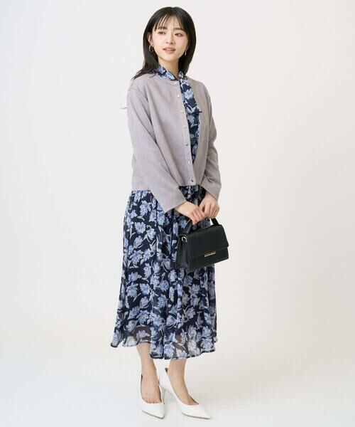 Maison de CINQ / メゾン ドゥ サンク ロング・マキシ丈スカート | 【小さいサイズ】花柄シフォンスカート/丈の長さが選べる/洗濯機で洗える/セットアップ対応 | 詳細28