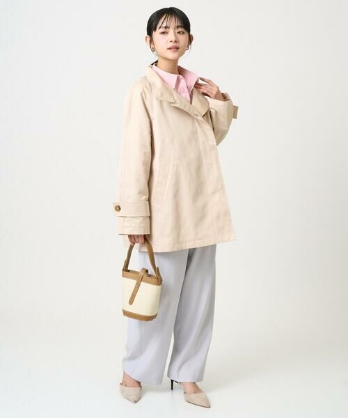 Maison de CINQ / メゾン ドゥ サンク その他アウター | 【小さいサイズ】テントライン ツイルコート/洗える | 詳細23