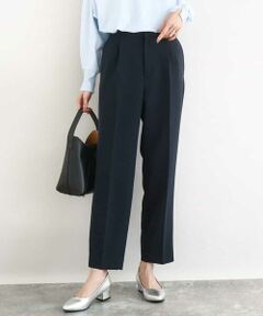 Maison de CINQ / メゾン ドゥ サンク チノ・ワークパンツ | 【小さいサイズ】ダブルクロス テーパードパンツ/セットアップ対応/防シワ/ストレッチ/洗える