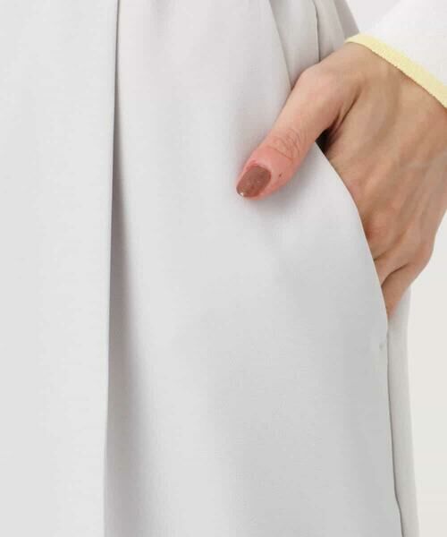 Maison de CINQ / メゾン ドゥ サンク チノ・ワークパンツ | 【小さいサイズ】ダブルクロス テーパードパンツ/セットアップ対応/防シワ/ストレッチ/洗える | 詳細28