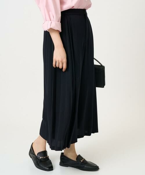 Maison de CINQ / メゾン ドゥ サンク その他パンツ | 【小さいサイズ】サイドプリーツガウチョパンツ/洗える | 詳細1