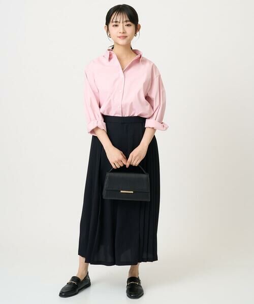 Maison de CINQ / メゾン ドゥ サンク その他パンツ | 【小さいサイズ】サイドプリーツガウチョパンツ/洗える | 詳細12