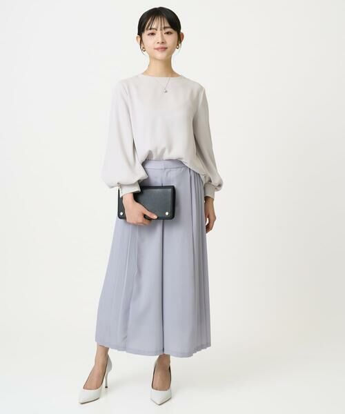 Maison de CINQ / メゾン ドゥ サンク その他パンツ | 【小さいサイズ】サイドプリーツガウチョパンツ/洗える | 詳細20