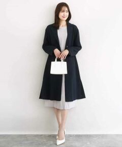 Maison de CINQ / メゾン ドゥ サンク その他アウター | 【小さいサイズ】ライトダブルクロスチェスターコート/洗える