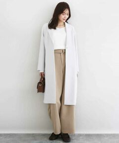 Maison de CINQ / メゾン ドゥ サンク その他アウター | 【小さいサイズ】ライトダブルクロスチェスターコート/洗える