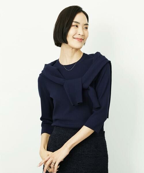 Maison de CINQ / メゾン ドゥ サンク ニット・セーター | [小さいサイズ][アンサンブル対応]コンパクトニットプルオーバー | 詳細13