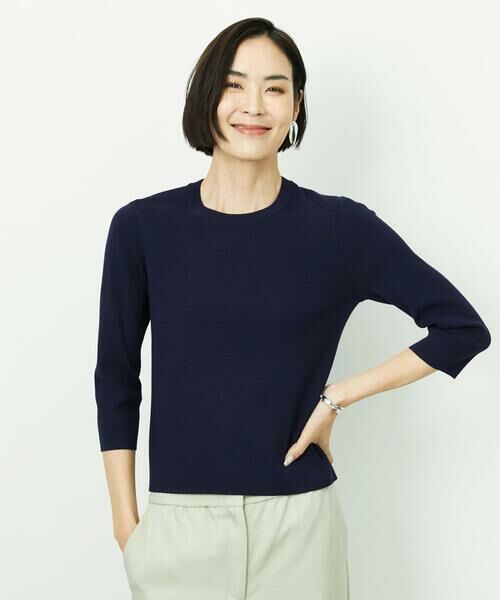 Maison de CINQ / メゾン ドゥ サンク ニット・セーター | [小さいサイズ][アンサンブル対応]コンパクトニットプルオーバー | 詳細16