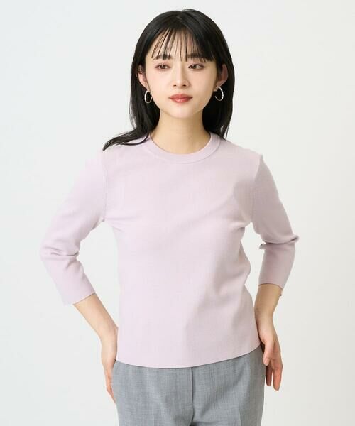 Maison de CINQ / メゾン ドゥ サンク ニット・セーター | [小さいサイズ][アンサンブル対応]コンパクトニットプルオーバー | 詳細2