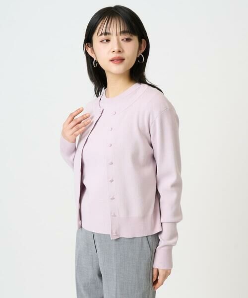 Maison de CINQ / メゾン ドゥ サンク ニット・セーター | [小さいサイズ][アンサンブル対応]コンパクトニットプルオーバー | 詳細4