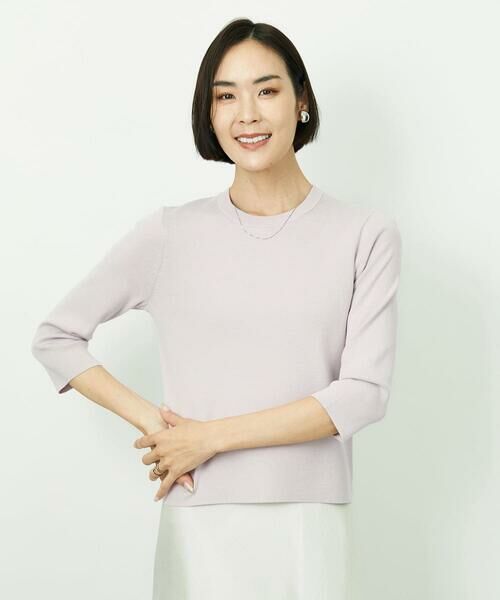 Maison de CINQ / メゾン ドゥ サンク ニット・セーター | [小さいサイズ][アンサンブル対応]コンパクトニットプルオーバー | 詳細5