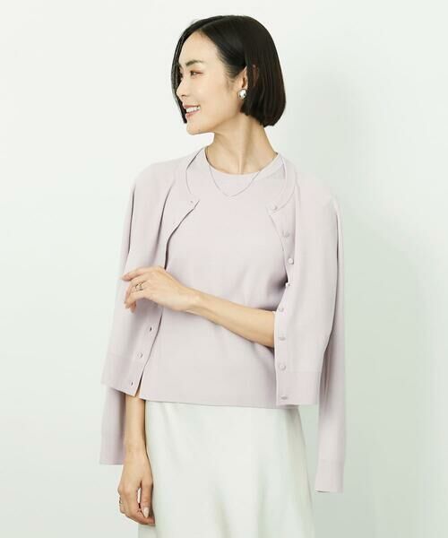 Maison de CINQ / メゾン ドゥ サンク ニット・セーター | [小さいサイズ][アンサンブル対応]コンパクトニットプルオーバー | 詳細7