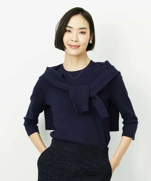 Maison de CINQ / メゾン ドゥ サンク ニット・セーター | [小さいサイズ][アンサンブル対応]コンパクトニットプルオーバー | 詳細11