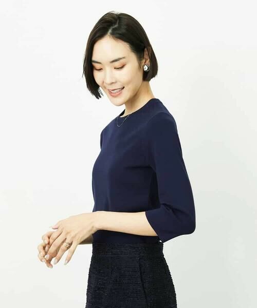 Maison de CINQ / メゾン ドゥ サンク ニット・セーター | [小さいサイズ][アンサンブル対応]コンパクトニットプルオーバー | 詳細15