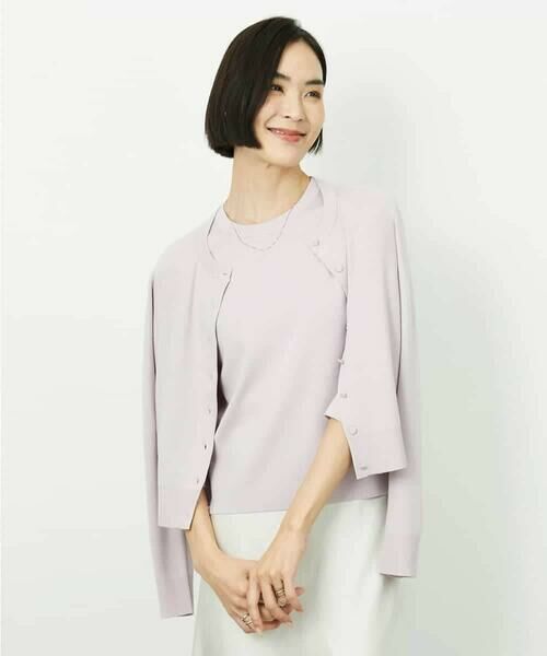 Maison de CINQ / メゾン ドゥ サンク ニット・セーター | [小さいサイズ][アンサンブル対応]コンパクトニットプルオーバー | 詳細5