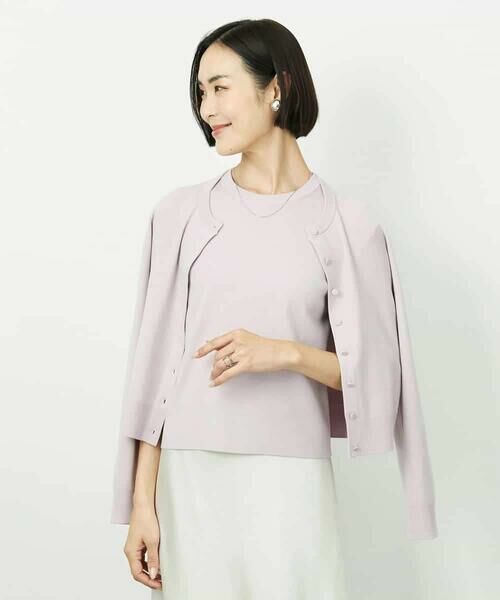 Maison de CINQ / メゾン ドゥ サンク ニット・セーター | [小さいサイズ][アンサンブル対応]コンパクトニットプルオーバー | 詳細8