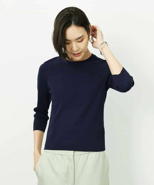 Maison de CINQ / メゾン ドゥ サンク ニット・セーター | [小さいサイズ][アンサンブル対応]コンパクトニットプルオーバー | 詳細9