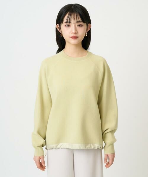 Maison de CINQ / メゾン ドゥ サンク ニット・セーター | [小さいサイズ]ドロストラグランニットプルオーバー | 詳細10