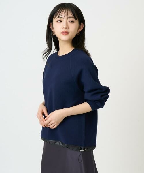 Maison de CINQ / メゾン ドゥ サンク ニット・セーター | [小さいサイズ]ドロストラグランニットプルオーバー | 詳細3