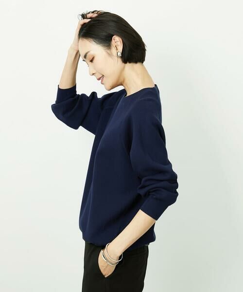 Maison de CINQ / メゾン ドゥ サンク ニット・セーター | [小さいサイズ]ドロストラグランニットプルオーバー | 詳細5