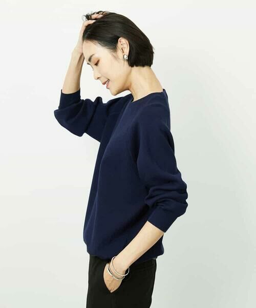 Maison de CINQ / メゾン ドゥ サンク ニット・セーター | [小さいサイズ]ドロストラグランニットプルオーバー | 詳細4