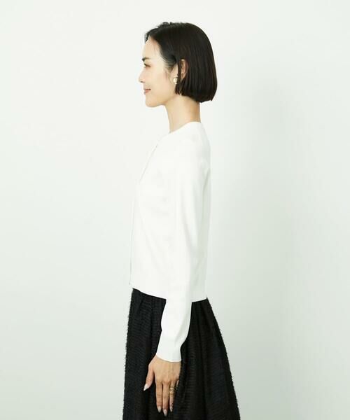 Maison de CINQ / メゾン ドゥ サンク カーディガン・ボレロ | [小さいサイズ][アンサンブル対応]コンパクトクルーネックカーディガン | 詳細12