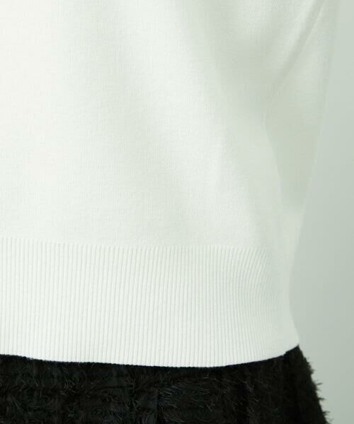 Maison de CINQ / メゾン ドゥ サンク カーディガン・ボレロ | [小さいサイズ][アンサンブル対応]コンパクトクルーネックカーディガン | 詳細16