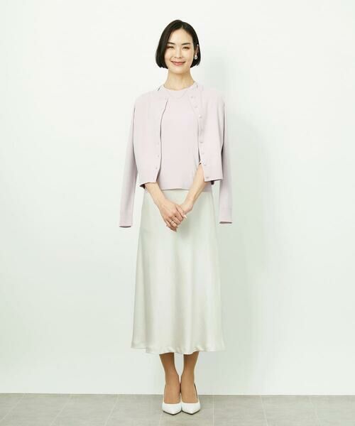 Maison de CINQ / メゾン ドゥ サンク カーディガン・ボレロ | [小さいサイズ][アンサンブル対応]コンパクトクルーネックカーディガン | 詳細20