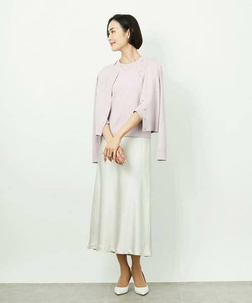 Maison de CINQ / メゾン ドゥ サンク カーディガン・ボレロ | [小さいサイズ][アンサンブル対応]コンパクトクルーネックカーディガン | 詳細23