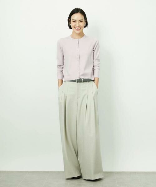 Maison de CINQ / メゾン ドゥ サンク カーディガン・ボレロ | [小さいサイズ][アンサンブル対応]コンパクトクルーネックカーディガン | 詳細24