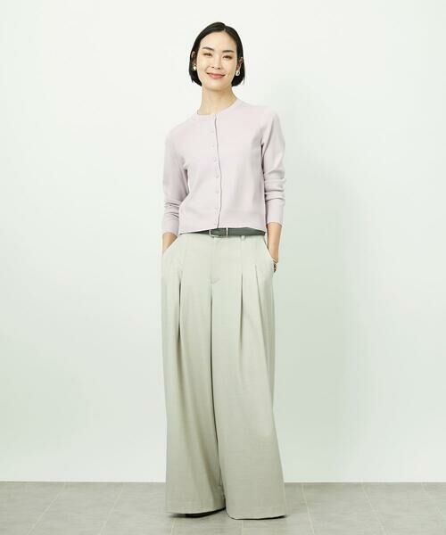 Maison de CINQ / メゾン ドゥ サンク カーディガン・ボレロ | [小さいサイズ][アンサンブル対応]コンパクトクルーネックカーディガン | 詳細25