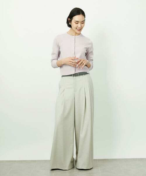 Maison de CINQ / メゾン ドゥ サンク カーディガン・ボレロ | [小さいサイズ][アンサンブル対応]コンパクトクルーネックカーディガン | 詳細27