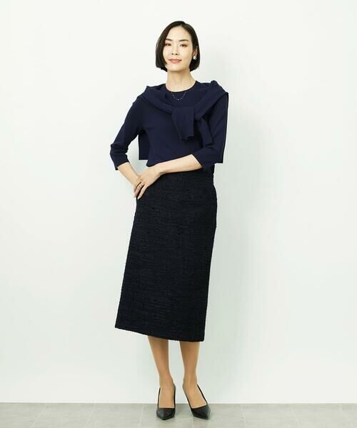 Maison de CINQ / メゾン ドゥ サンク カーディガン・ボレロ | [小さいサイズ][アンサンブル対応]コンパクトクルーネックカーディガン | 詳細29