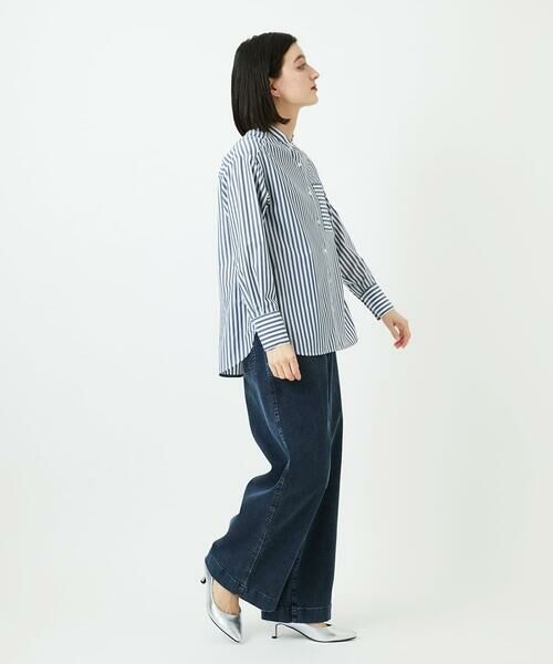 Maison de CINQ / メゾン ドゥ サンク シャツ・ブラウス | [日本製]バンドカラーシャツ | 詳細23