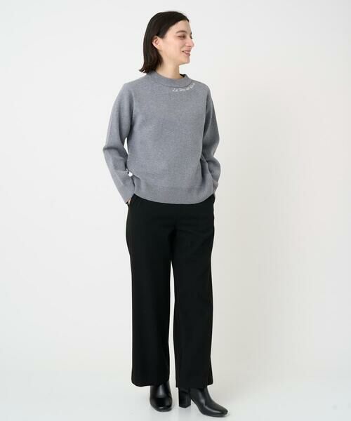Maison de CINQ / メゾン ドゥ サンク ニット・セーター | [アンサンブル対応] スウェットライクロゴニット | 詳細18