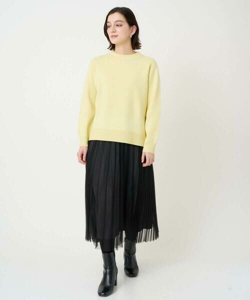 Maison de CINQ / メゾン ドゥ サンク ニット・セーター | [アンサンブル対応] スウェットライクロゴニット | 詳細19