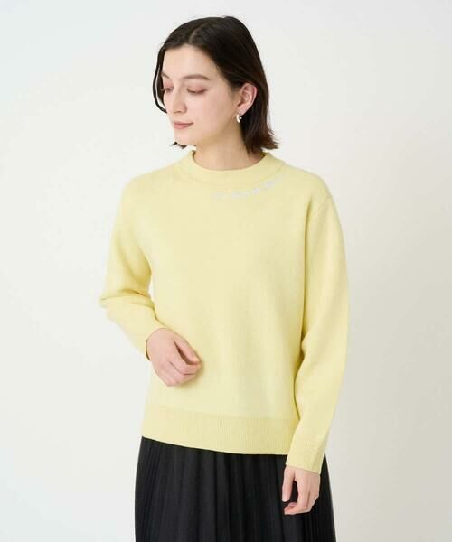 Maison de CINQ / メゾン ドゥ サンク ニット・セーター | [アンサンブル対応] スウェットライクロゴニット | 詳細2