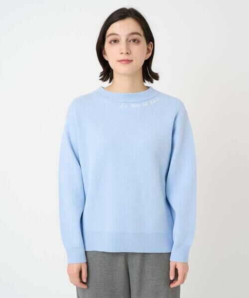 Maison de CINQ / メゾン ドゥ サンク ニット・セーター | [アンサンブル対応] スウェットライクロゴニット | 詳細4