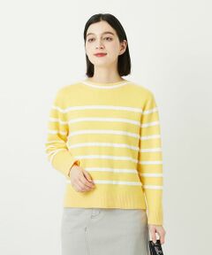 Maison de CINQ / メゾン ドゥ サンク ニット・セーター | ブークレーボーダーニット