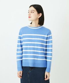 Maison de CINQ / メゾン ドゥ サンク ニット・セーター | ブークレーボーダーニット