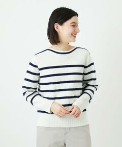 Maison de CINQ / メゾン ドゥ サンク ニット・セーター | ブークレーボーダーニット