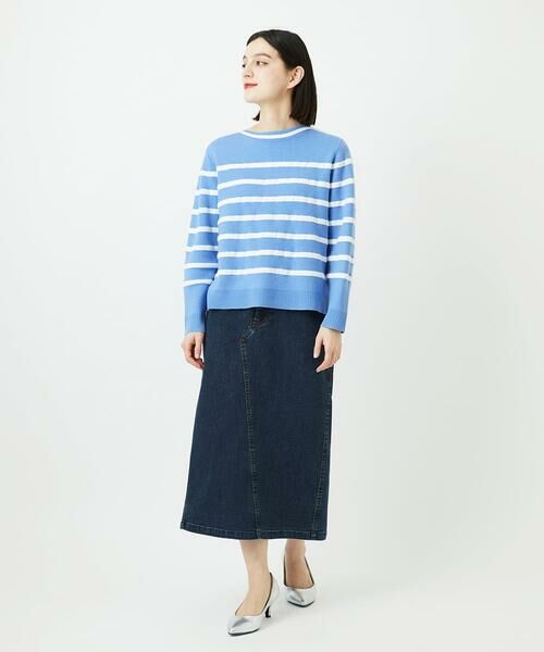 Maison de CINQ / メゾン ドゥ サンク ニット・セーター | ブークレーボーダーニット | 詳細13