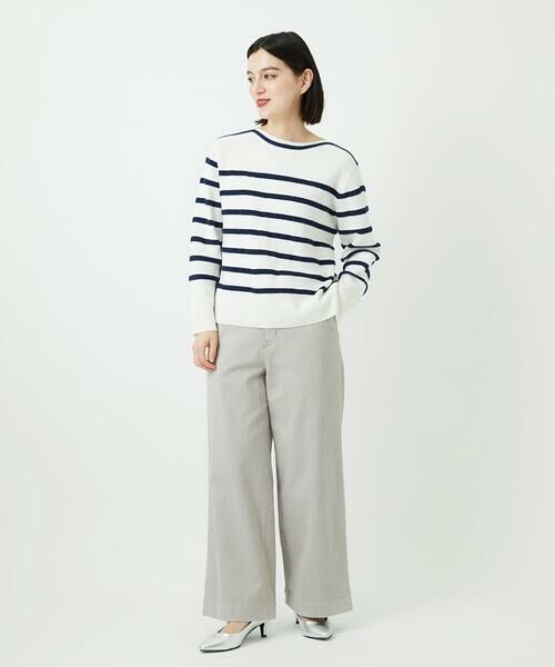 Maison de CINQ / メゾン ドゥ サンク ニット・セーター | ブークレーボーダーニット | 詳細19