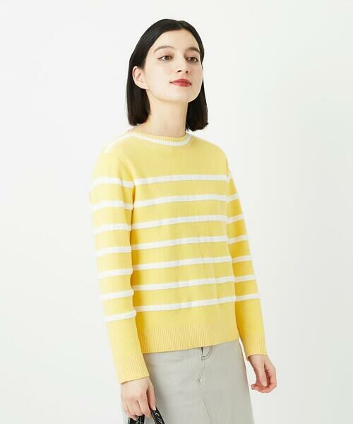 Maison de CINQ / メゾン ドゥ サンク ニット・セーター | ブークレーボーダーニット | 詳細2