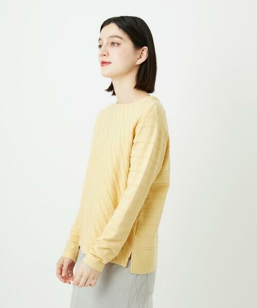 Maison de CINQ / メゾン ドゥ サンク ニット・セーター | ケーブル柄ニットプルオーバー | 詳細2